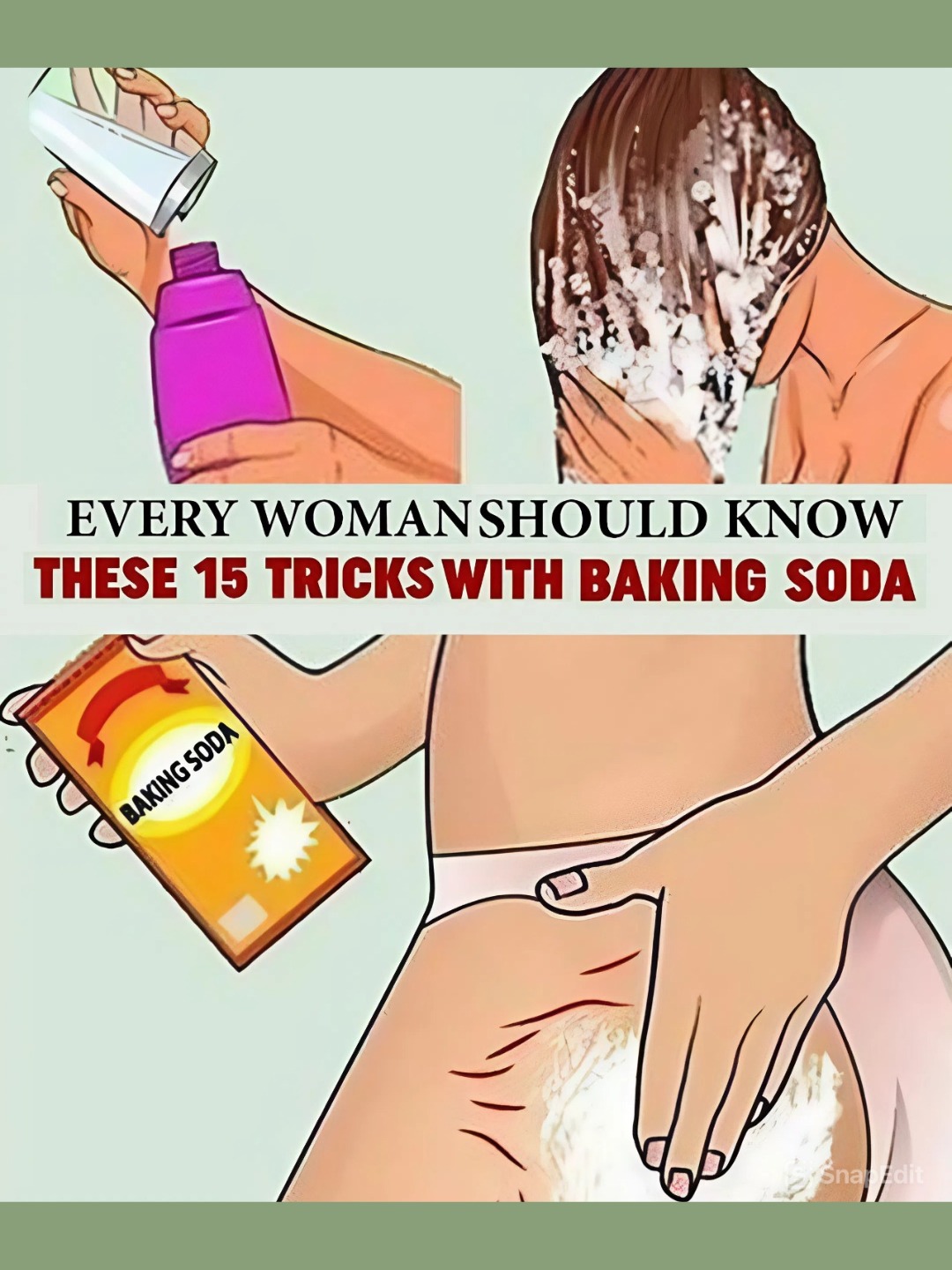 15 Brilliant Baking Soda Tricks Every Woman Should Know 