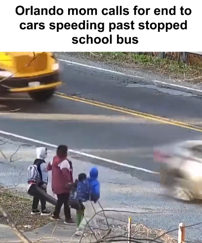 Orlando Mom Demands Action After Cars Keep Speeding Past Stopped School Bus