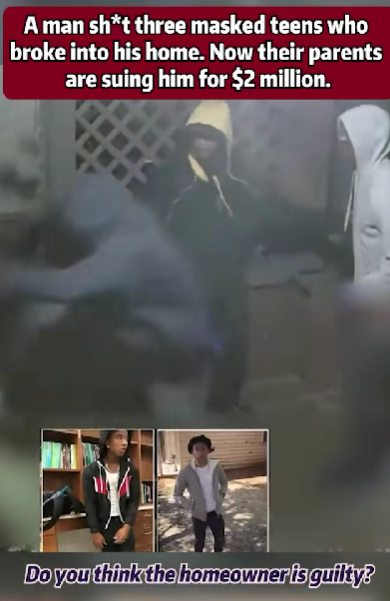 Homeowner Defends Himself During Break-In — Now Facing a $2 Million Lawsuit From Teens’ Families