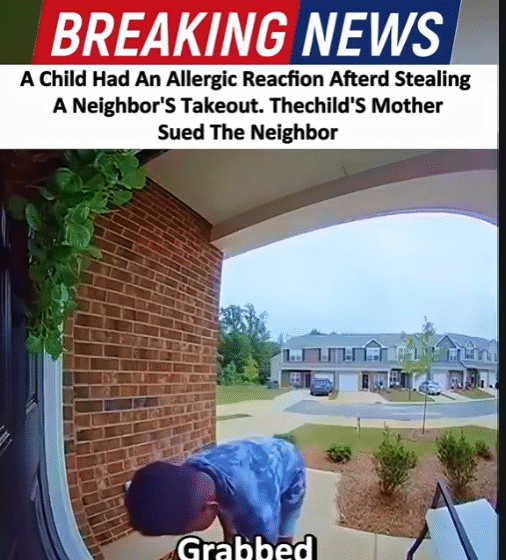 Child Steals Neighbor’s Takeout — What Happened Next Triggered a Lawsuit No One Saw Coming
