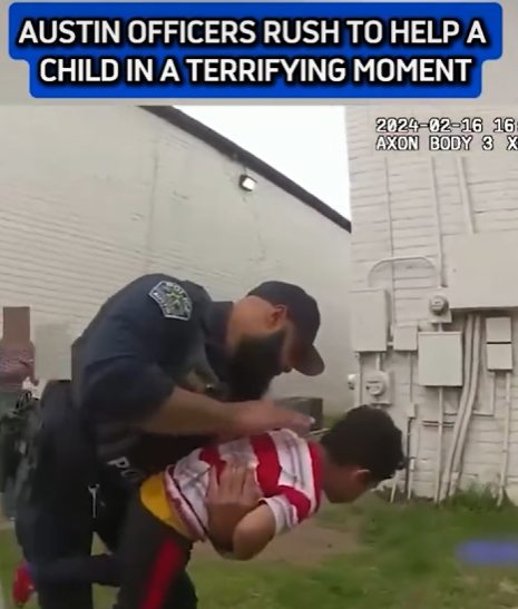 Austin Officers Capture HEART-STOPPING Moment as They Race to Save a Child in Danger