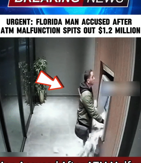 ATM Breakdown Rains Cash: Florida Man Caught in Wild $1.2 Million Payout Chaos!