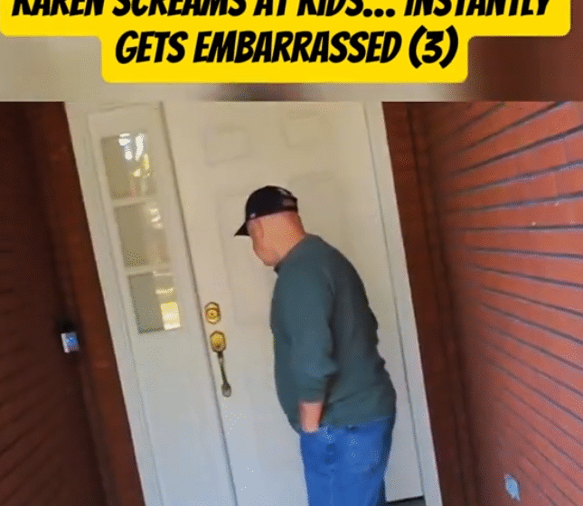 Neighbor Yells at Kids… But What Happens Next Leaves HER Completely Embarrassed!