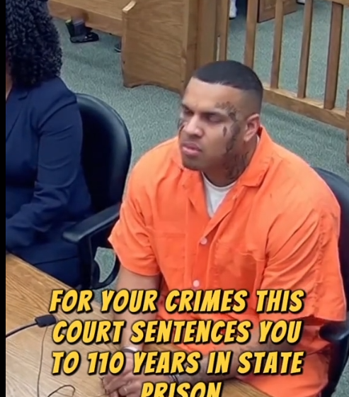 Judge Drops a Shocking 110-Year Sentence — But What the Inmate Does Next Leaves the Entire Courtroom Frozen
