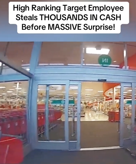 Target Manager Caught Taking THOUSANDS—But What Happened Next Left Police STUNNED!