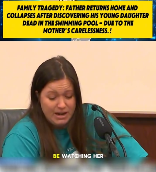 Heartbreaking Moment: Father Returns Home to a Silent Backyard — What He Found Near the Pool Left the Entire Community in Tears…