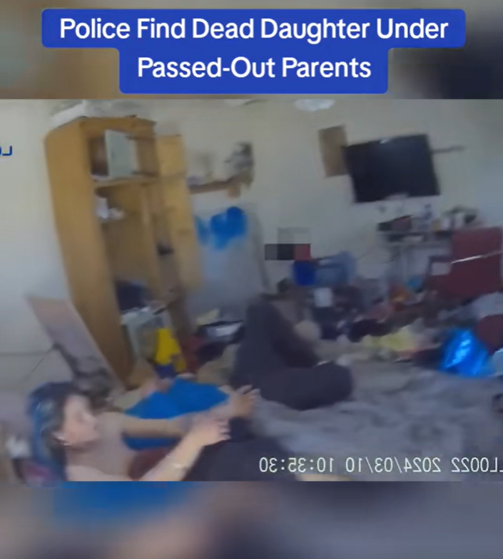 Police Find Dead Daughter Under Passed-Out Parents