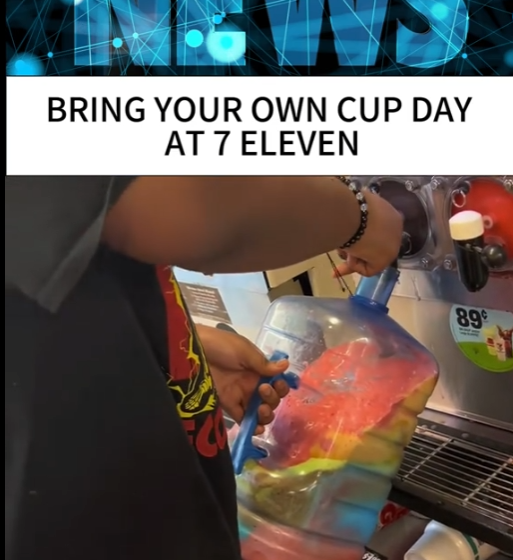 7-Eleven’s ‘Bring Your Own Cup’ Day Takes a Wild Turn — Customers Are Pushing the Limits