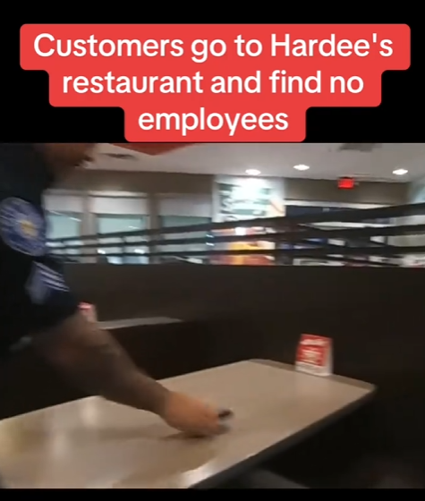 CUSTOMERS WALK INTO HARDEE’S — WHAT THEY FIND INSIDE LEAVES EVERYONE STUNNED 