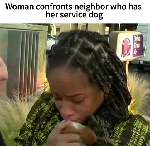 She Spoke Up — What Happened After a Neighbor Questioned Her Service Dog Left Everyone Silent”