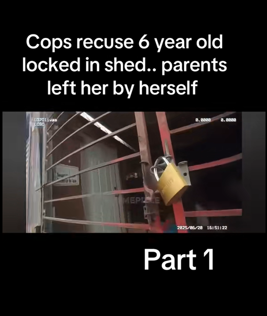 Police Rescue 6-Year-Old Found Locked Inside Shed; Parents Under Investigation