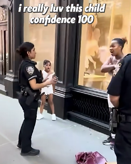 This Child’s Confidence Left Even Police Officers Speechless — And the Internet Is Loving It