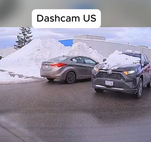 CE, CONFUSI0N & PURE CHA0S: Dashcam Captures Wild Parking Lot Stand-0ff No One Saw Coming