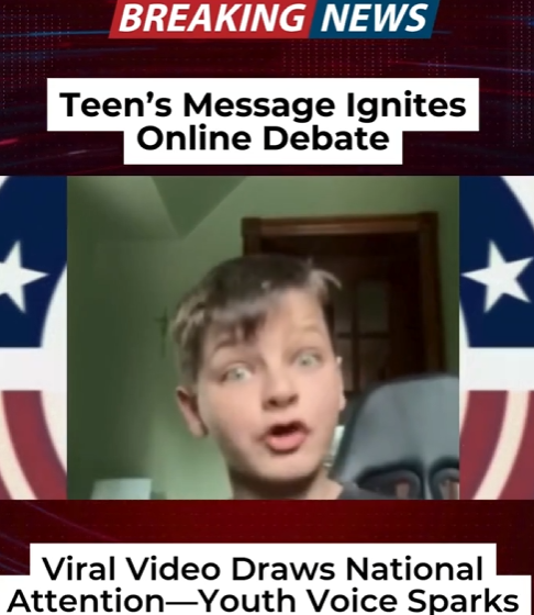 Teen’s Viral Message Sets the Internet on Fire — Millions Now Arguing Over What He Really Meant