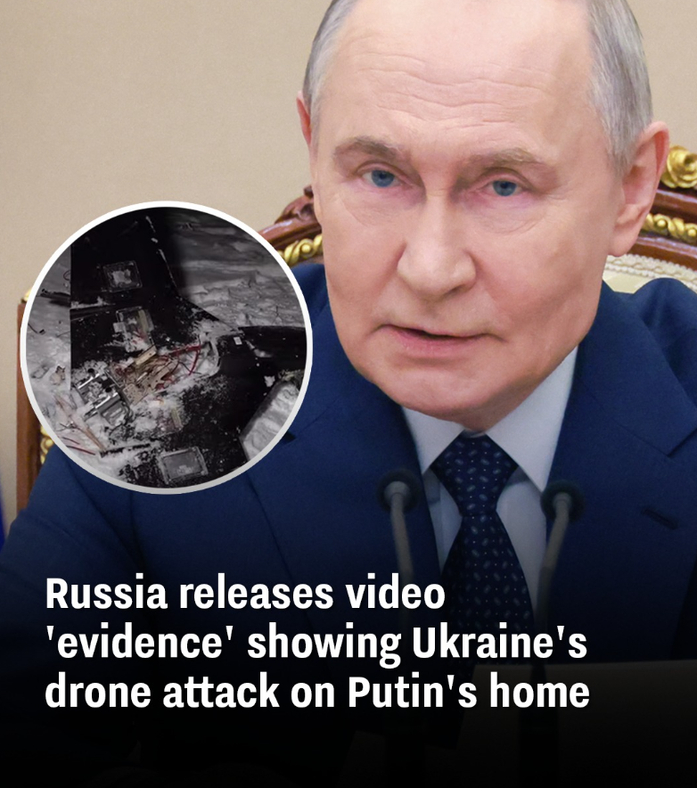 Russia releases video ‘evidence’ showing Ukraine’s drone attack on Putin’s home