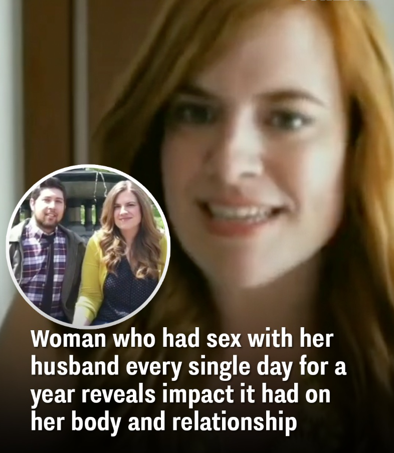 Woman who had sex with her husband every single day for a year reveals impact it had on her body and relationship