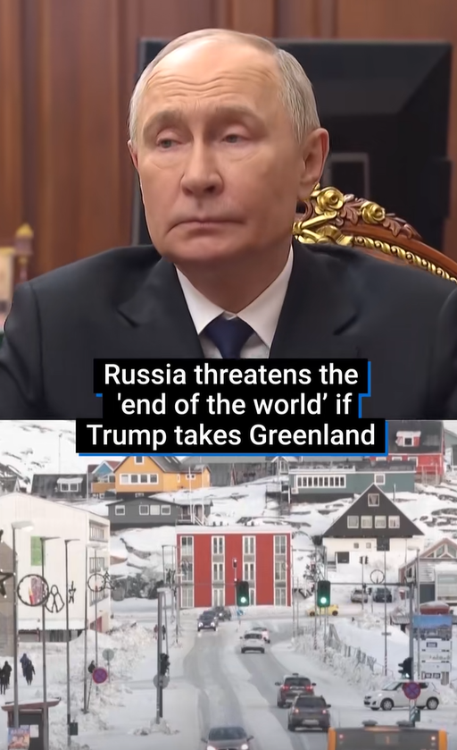 “END OF THE WORLD?” Russia Issues Chilling Warning as Trump’s Greenland Obsession Sparks Global Military Alarm