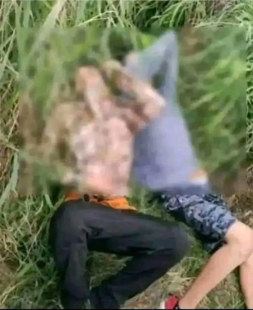 Two blind young men found on the side of the road in… See more