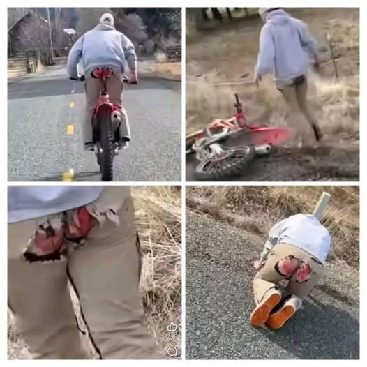 HT2. A Young Rider’s Unexpected Lesson During Motorcycle Practice