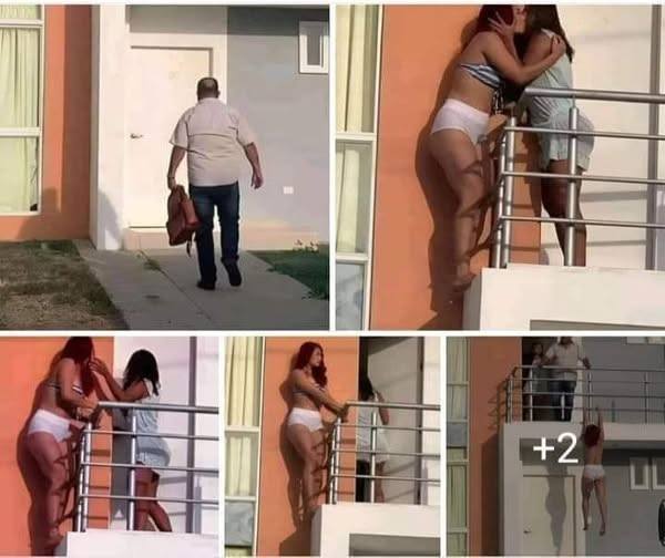 UNPRECEDENTED, SHE NEVER IMAGINED IT: Security cameras captured her