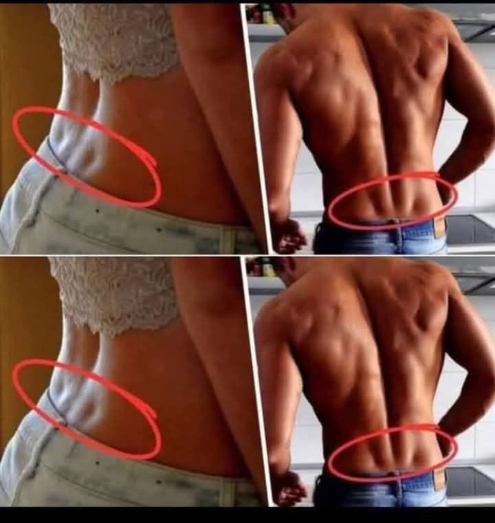 If you have these two holes in your back, it means
