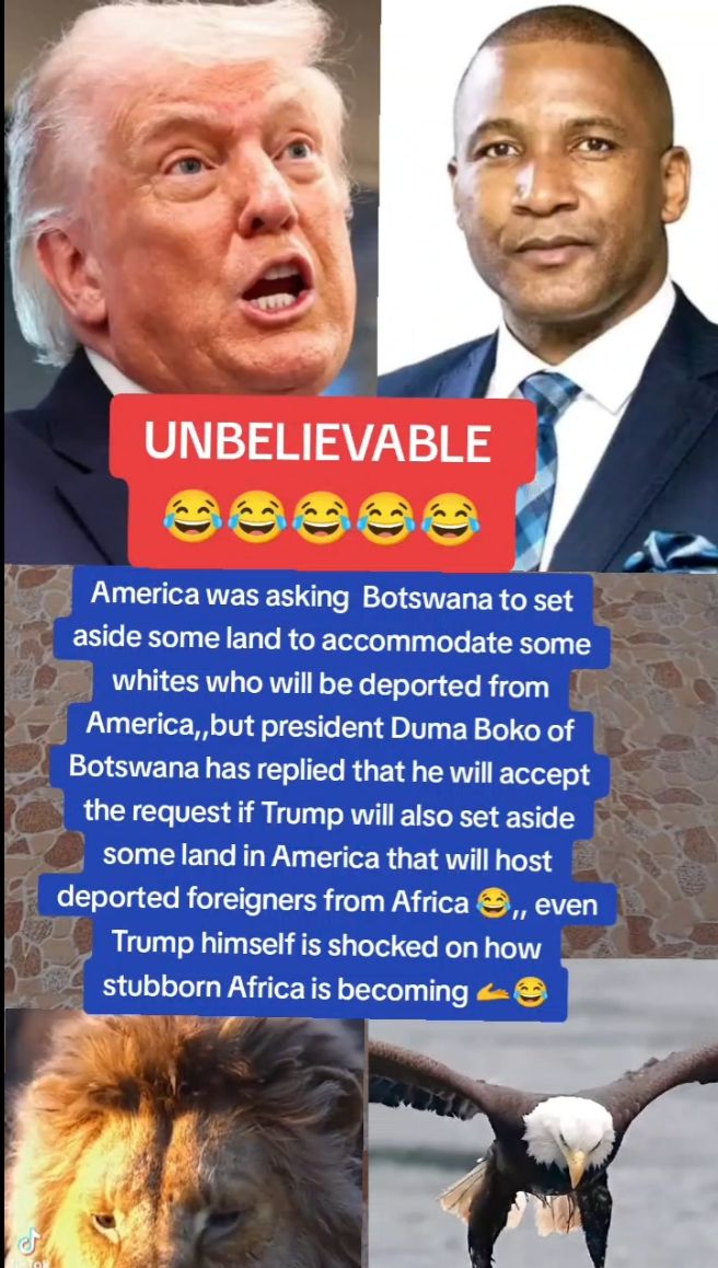 GLOBAL TENSION RISES: Botswana’s President Fires Back at U.S. — Trump Left STUNNED by Unexpected Response!