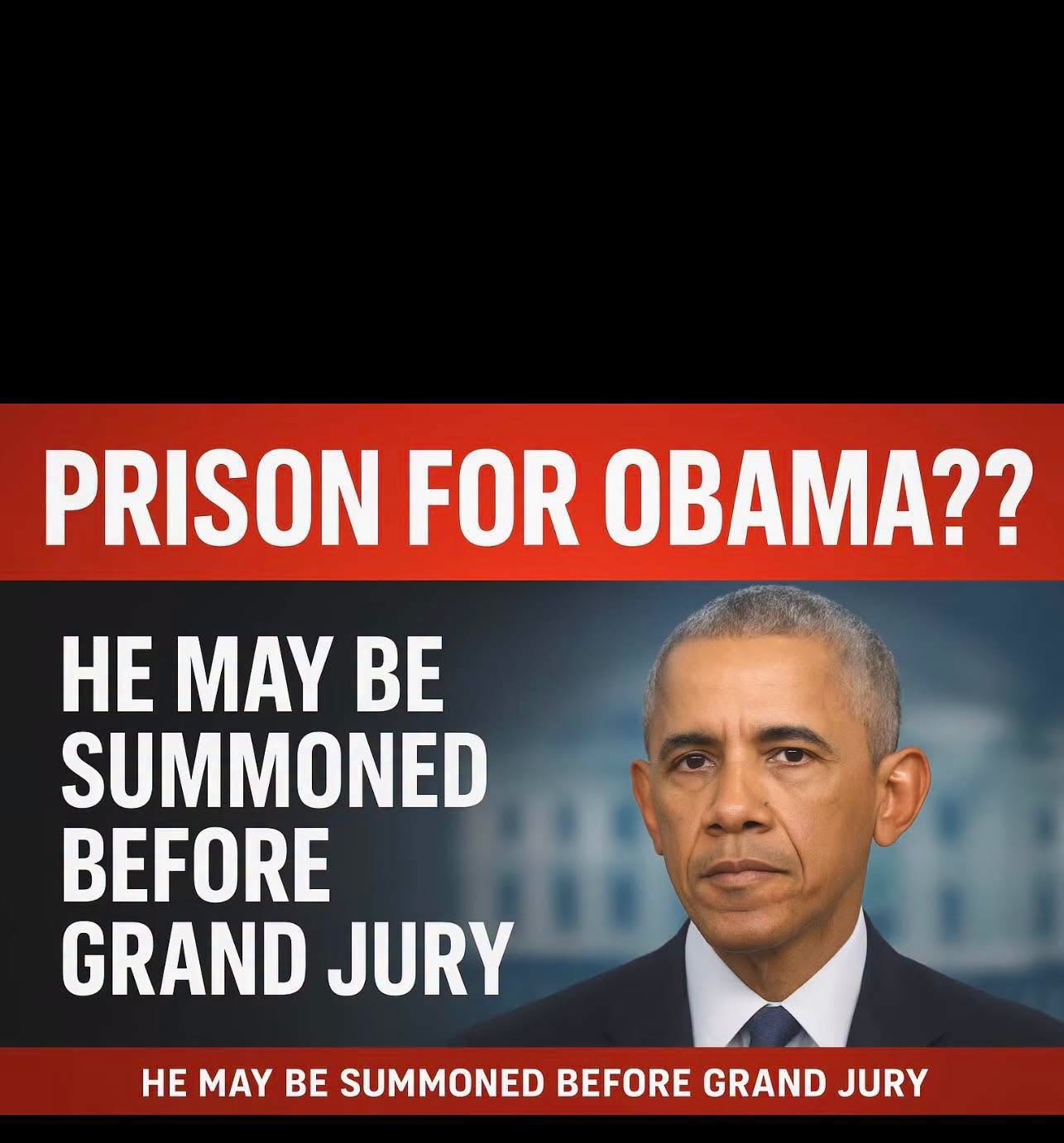 OBAMA TRAPPED – Now HE Could Face a Grand Jury Over ‘Russiagate