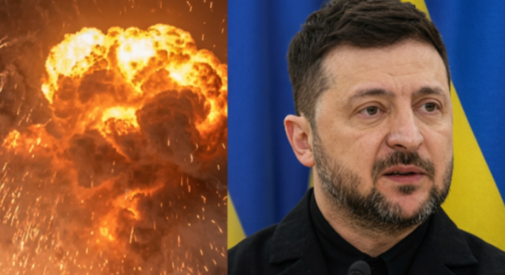BREAKING NEWS!! ZELENSKYY REPORTEDLY K!LLED IN RUSSIAN AIRSTRIKE