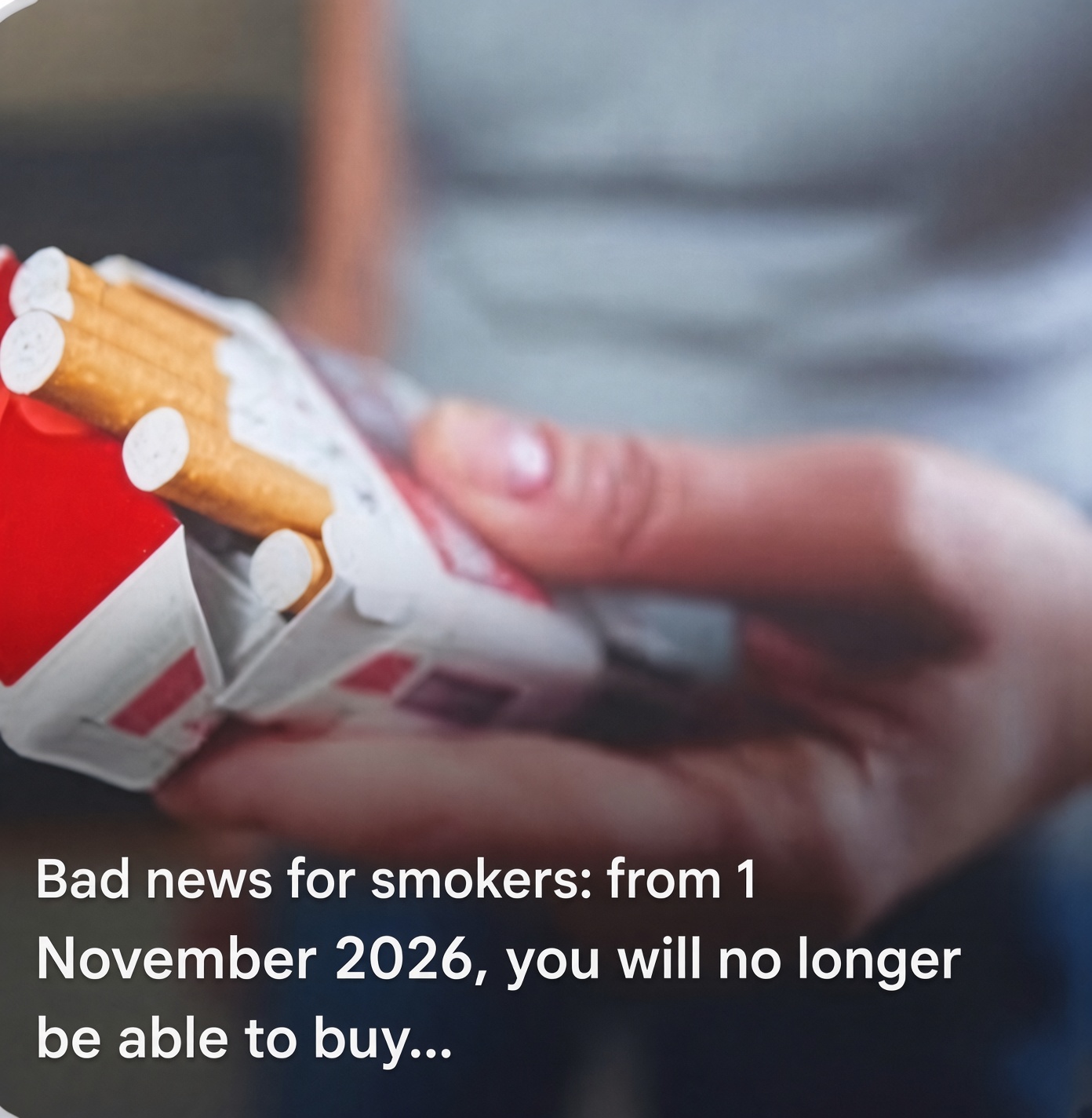 Price per pack of cigarettes: tax, margin and increase