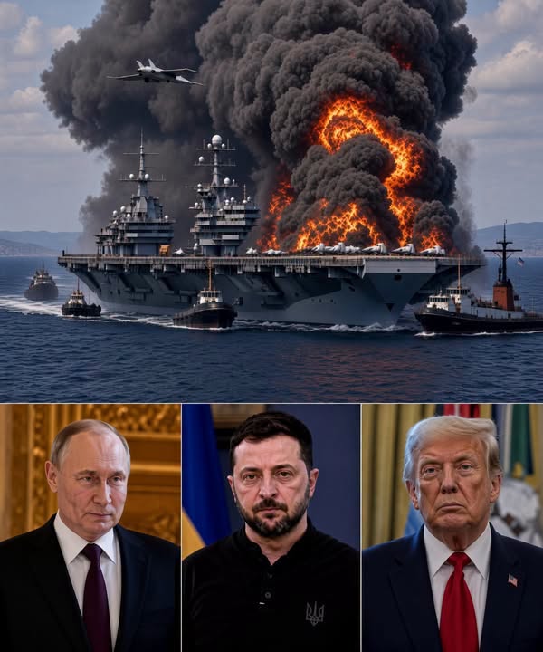 BREAKING 30 minutes ago: Russian Su-57 pilot destroys US aircraft carrier carrying 700…
