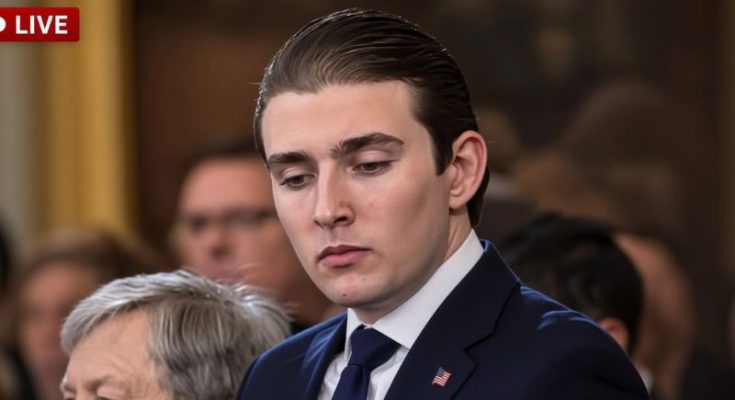 Reported Iran-Linked Threats Target Barron Trump, Raising Fresh Security Concerns for the President’s Family Amid Escalating Tensions.